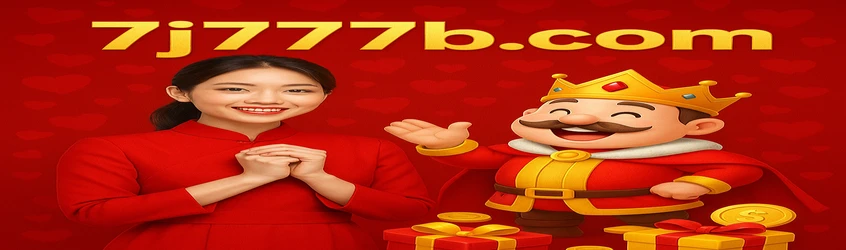 লাল থিমে সাজানো 7J777 বাংলায় প্রতিদিনের লাল বোনাস ইভেন্ট সম্পর্কে ঘোষণা করছে, মোট বোনাস ৯০ লাখ টাকা; এতে একটি নারী ও ভাগ্যদেবতা চরিত্র উপস্থিত।